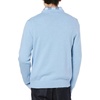 Amazon Essentials Men’s Regular Fit Cotton V-Neck Pullover Sweater (Available in Big & Tall)(Light Blue Heather)