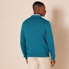 Amazon Essentials Men’s Regular Fit Cotton V-Neck Pullover Sweater (Available in Big & Tall)(Teal Heather)