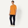 Amazon Essentials Men’s Regular-Fit Short Sleeve Cotton Pique Polo Shirt (Available in Big & Tall)(Apricot Orange)