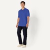 Amazon Essentials Men’s Regular-Fit Short Sleeve Cotton Pique Polo Shirt (Available in Big & Tall)(Blue)