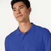 Amazon Essentials Men’s Regular-Fit Short Sleeve Cotton Pique Polo Shirt (Available in Big & Tall)(Blue)