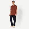 Amazon Essentials Men’s Regular-Fit Short Sleeve Cotton Pique Polo Shirt (Available in Big & Tall)(Brick Red)