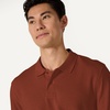Amazon Essentials Men’s Regular-Fit Short Sleeve Cotton Pique Polo Shirt (Available in Big & Tall)(Brick Red)