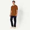 Amazon Essentials Men’s Regular-Fit Short Sleeve Cotton Pique Polo Shirt (Available in Big & Tall)(Caramel)