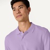Amazon Essentials Men’s Regular-Fit Short Sleeve Cotton Pique Polo Shirt (Available in Big & Tall)(Lavender)