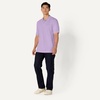 Amazon Essentials Men’s Regular-Fit Short Sleeve Cotton Pique Polo Shirt (Available in Big & Tall)(Lavender)
