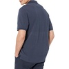 Amazon Essentials Men’s Regular-Fit Short Sleeve Cotton Pique Polo Shirt (Available in Big & Tall)(Navy White Dots)