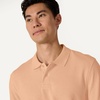 Amazon Essentials Men’s Regular-Fit Short Sleeve Cotton Pique Polo Shirt (Available in Big & Tall)(Pale Peach)