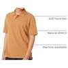 Amazon Essentials Men’s Regular-Fit Short Sleeve Cotton Pique Polo Shirt (Available in Big & Tall)(Tan)