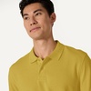 Amazon Essentials Men’s Regular-Fit Short Sleeve Cotton Pique Polo Shirt (Available in Big & Tall)(Yellow)