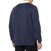Amazon Essentials Men’s Rugby Sweater(Dark Navy)