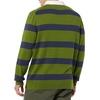 Amazon Essentials Men’s Rugby Sweater(Olive Stripe)