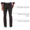 Amazon Essentials Men’s Skinny-Fit Washed Comfort Stretch Chino Pant (Previously Goodthreads)(Black)