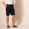 Amazon Essentials Men’s Slim-Fit 11″ Inseam Comfort Stretch Chino Shorts(Black)