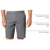 Amazon Essentials Men’s Slim-Fit 11″ Inseam Comfort Stretch Chino Shorts(Charcoal)