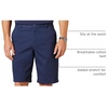 Amazon Essentials Men’s Slim-Fit 11″ Inseam Comfort Stretch Chino Shorts(Navy)