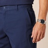 Amazon Essentials Men’s Slim-Fit 11″ Inseam Comfort Stretch Chino Shorts(Navy)