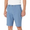 Amazon Essentials Men’s Slim-Fit 11″ Lightweight Comfort Stretch Oxford Shorts(Blue)