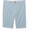 Amazon Essentials Men’s Slim-Fit 11″ Lightweight Comfort Stretch Oxford Shorts(Moonlight Blue)