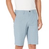 Amazon Essentials Men’s Slim-Fit 11″ Lightweight Comfort Stretch Oxford Shorts(Pale Blue)