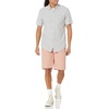 Amazon Essentials Men’s Slim-Fit 11″ Lightweight Comfort Stretch Oxford Shorts(Pale Peach)