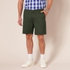 Amazon Essentials Men’s Slim-Fit 9″ Chino Shorts(Dark Olive)