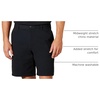 Amazon Essentials Men’s Slim-Fit 9″ Stretch Chino Shorts, Midweight Cotton Twill(Black)
