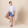 Amazon Essentials Men’s Slim-Fit 9″ Stretch Chino Shorts, Midweight Cotton Twill(Dark Blue)