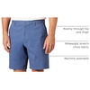 Amazon Essentials Men’s Slim-Fit 9″ Stretch Chino Shorts, Midweight Cotton Twill(Dark Blue)