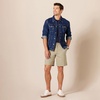 Amazon Essentials Men’s Slim-Fit 9″ Stretch Chino Shorts, Midweight Cotton Twill(Tan)