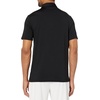Amazon Essentials Men’s Slim-Fit Quick-Dry Moisture Wicking Tech Stretch Short Sleeve Lightweight Golf Polo Shirt(Black)