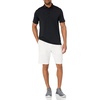 Amazon Essentials Men’s Slim-Fit Quick-Dry Moisture Wicking Tech Stretch Short Sleeve Lightweight Golf Polo Shirt(Black)
