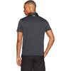 Amazon Essentials Men’s Slim-Fit Quick-Dry Moisture Wicking Tech Stretch Short Sleeve Lightweight Golf Polo Shirt(Black Heather)