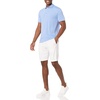 Amazon Essentials Men’s Slim-Fit Quick-Dry Moisture Wicking Tech Stretch Short Sleeve Lightweight Golf Polo Shirt(Blue)