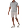 Amazon Essentials Men’s Slim-Fit Quick-Dry Moisture Wicking Tech Stretch Short Sleeve Lightweight Golf Polo Shirt(Dark Grey Heather)