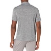 Amazon Essentials Men’s Slim-Fit Quick-Dry Moisture Wicking Tech Stretch Short Sleeve Lightweight Golf Polo Shirt(Dark Grey Heather)