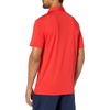 Amazon Essentials Men’s Slim-Fit Quick-Dry Moisture Wicking Tech Stretch Short Sleeve Lightweight Golf Polo Shirt(Red)