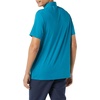 Amazon Essentials Men’s Slim-Fit Quick-Dry Moisture Wicking Tech Stretch Short Sleeve Lightweight Golf Polo Shirt(Teal)