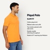 Amazon Essentials Men’s Slim-Fit Short-Sleeve Cotton Pique Polo Shirt(Apricot Orange)