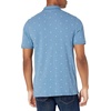 Amazon Essentials Men’s Slim-Fit Short-Sleeve Cotton Pique Polo Shirt(Blue/White Palm)