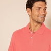 Amazon Essentials Men’s Slim-Fit Short-Sleeve Cotton Pique Polo Shirt(Coral)