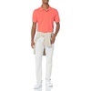 Amazon Essentials Men’s Slim-Fit Short-Sleeve Cotton Pique Polo Shirt(Coral)