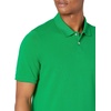 Amazon Essentials Men’s Slim-Fit Short-Sleeve Cotton Pique Polo Shirt(Green)