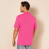 Amazon Essentials Men’s Slim-Fit Short-Sleeve Cotton Pique Polo Shirt(Hot Pink)