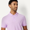 Amazon Essentials Men’s Slim-Fit Short-Sleeve Cotton Pique Polo Shirt(Lavender)