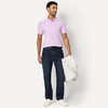 Amazon Essentials Men’s Slim-Fit Short-Sleeve Cotton Pique Polo Shirt(Lavender)