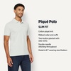 Amazon Essentials Men’s Slim-Fit Short-Sleeve Cotton Pique Polo Shirt(Light Sage Green)