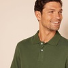 Amazon Essentials Men’s Slim-Fit Short-Sleeve Cotton Pique Polo Shirt(Olive)