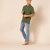 Amazon Essentials Men’s Slim-Fit Short-Sleeve Cotton Pique Polo Shirt(Olive)