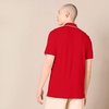 Amazon Essentials Men’s Slim-Fit Short-Sleeve Cotton Pique Polo Shirt(Red/Navy and White Tipped)
